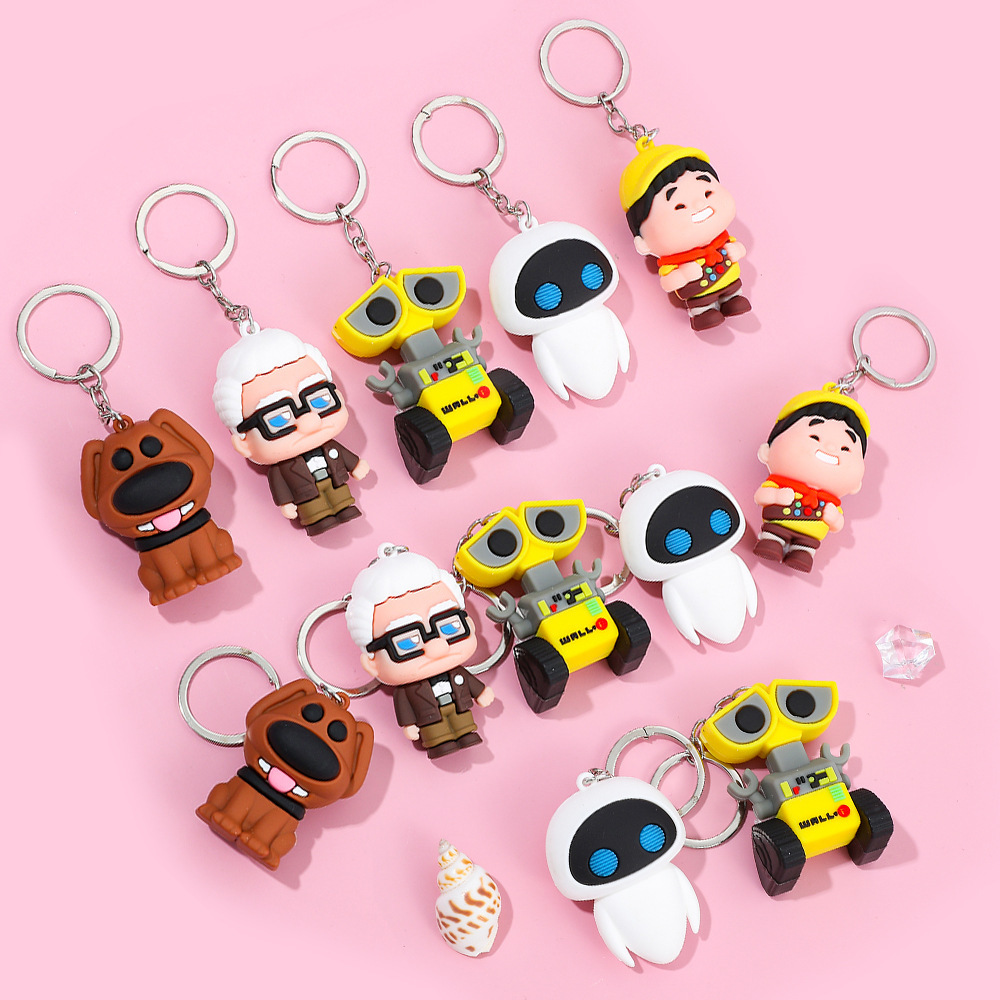 Disney Up &amp; Wall-E Collectible Keychains!