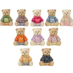 Teddy Bear Mini Figurine